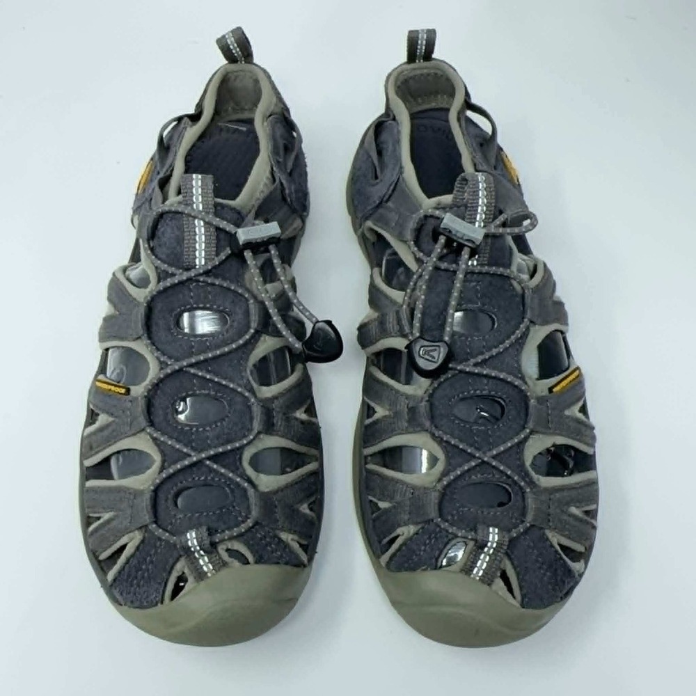 Keen Whisper Sandals Women's Size 9 Gray Waterproof Hiking Water 1018227 - Picture 6 of 9